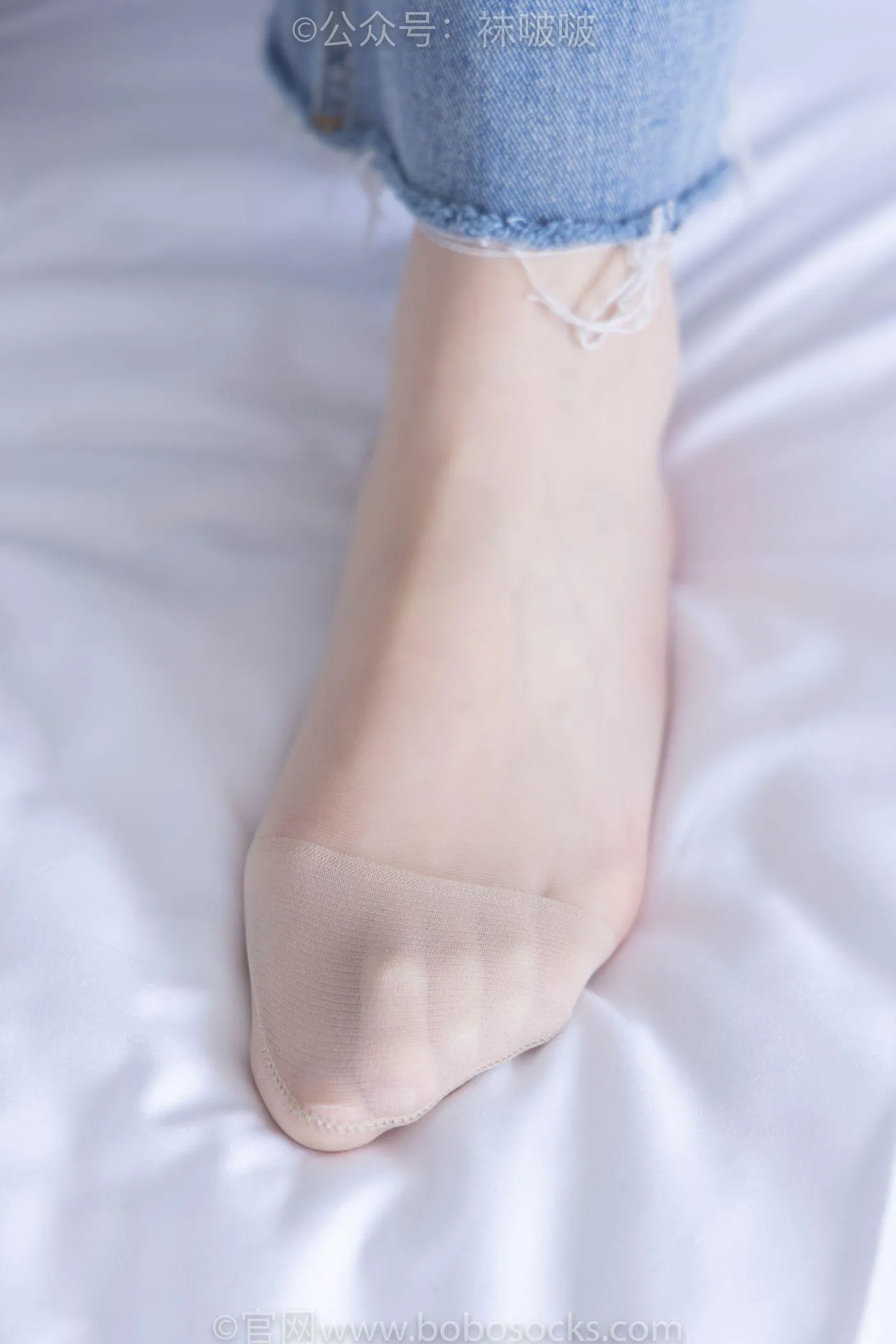 [BoBoSocks袜啵啵]NO.080 小甜豆-帆布鞋、白棉袜、肉丝（花絮版） [140P]插图9